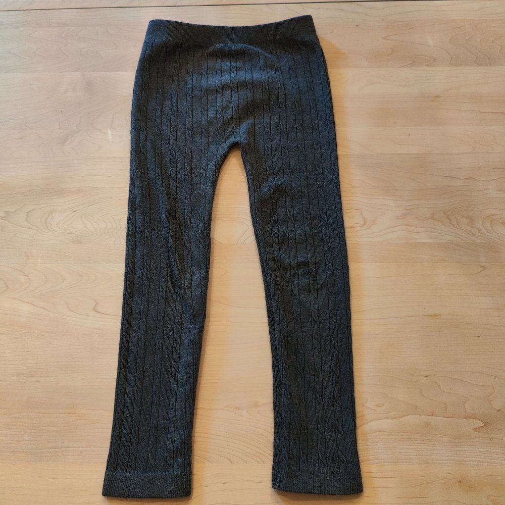 TAG brand Girls Leggings Grey JAG Size 5/6 , Pre-Owned !